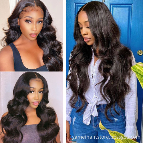 Body Wave Bundles With Closure Brazilian Hair Bundles With Frontal Human Hair Frontal With Bundle Hair Extension